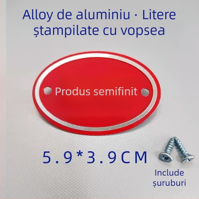 Set de etichete de bucătărie din aliaj de aluminiu pentru clasificarea alimentelor crude și gătite, etichete autoadezive cu finisaj de vopsire la cuptor, destinat școlilor, spitalelor, hotelurilor și centrelor comerciale. Origine: Wenzhou, China