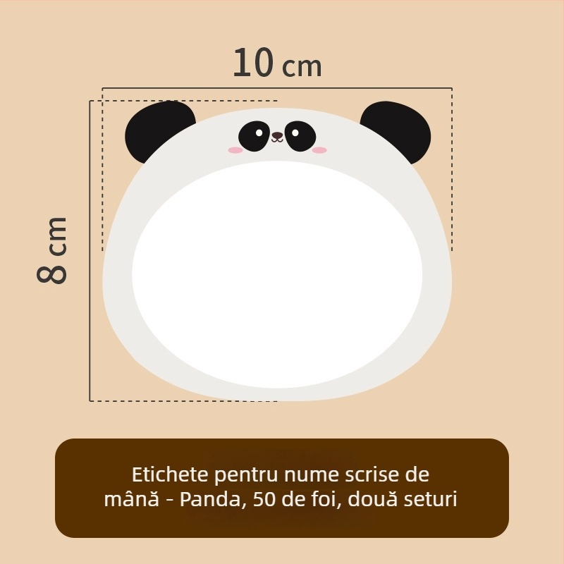 Hârtie etichetă cu nume pentru haine – nume scris de mână, stil drăguț, imprimare, Adeziv: Da