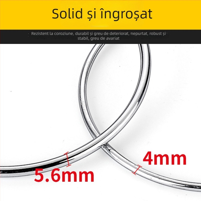 Lijian Suport metal pentru mingi, cârlig unic, design modern minimalist, capacitate 5 kg