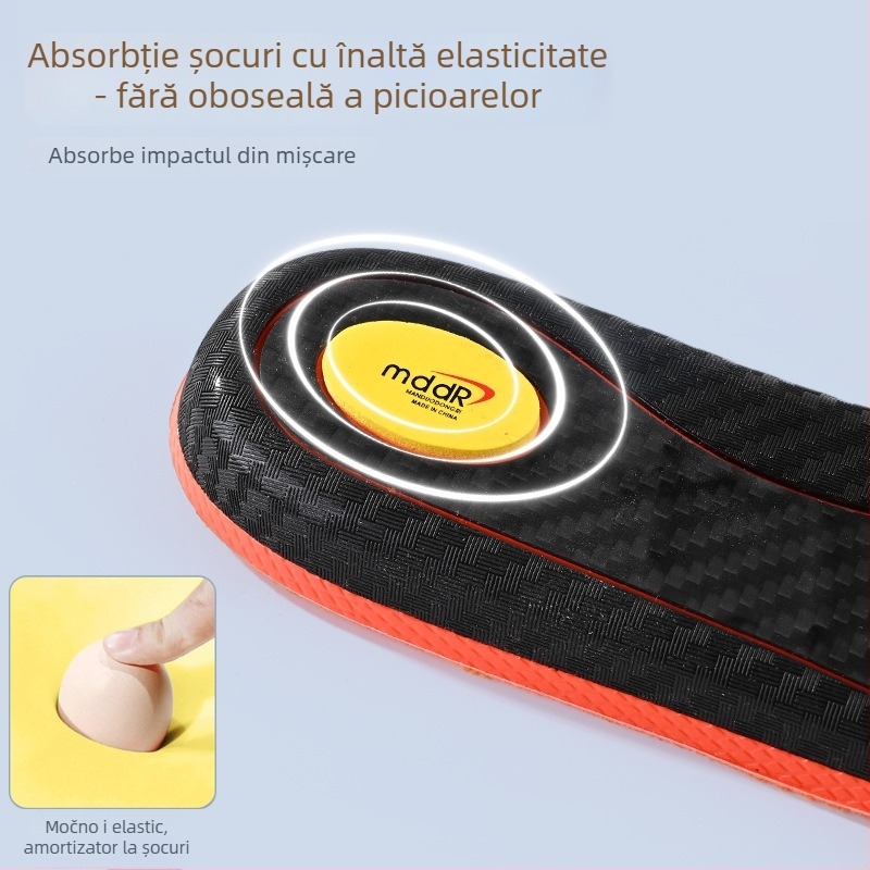 Talpă pentru pantofi sport cu placă de carbon și suport pentru arc — anti-alunecare, absorbție a șocurilor, antibacterian și absorbant de transpirație
