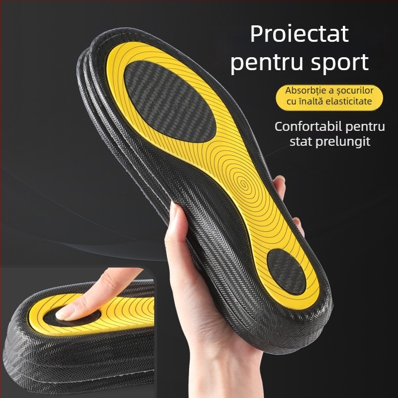 Talpă de alergare cu placă de carbon și cadru TPU – talpă ortopedică integrală, model 5207-2, potrivită pentru pantofi sport, botine, casual și de lucru