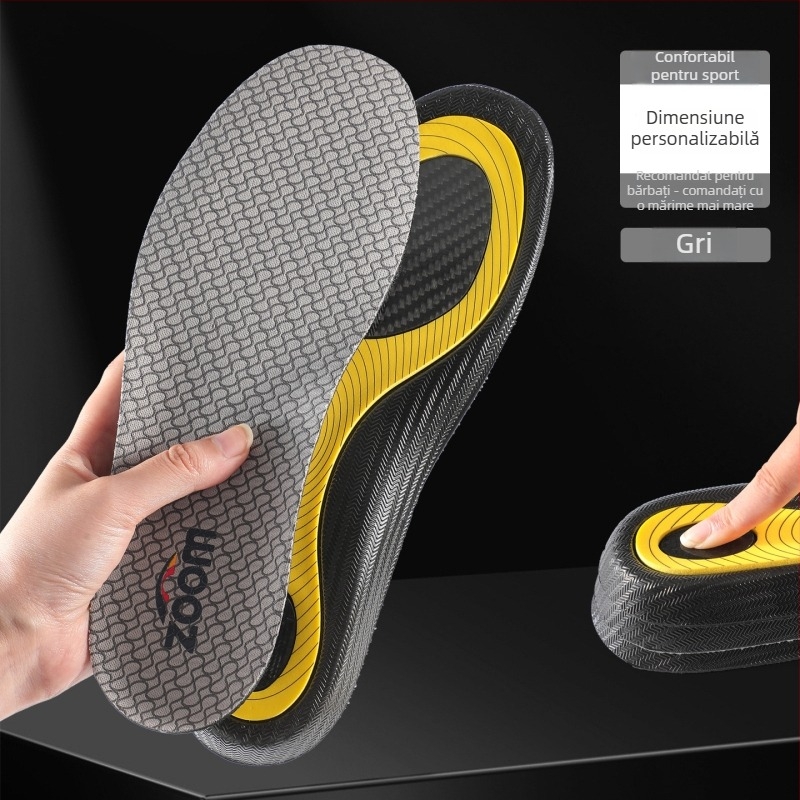 Talpă de alergare cu placă de carbon și cadru TPU – talpă ortopedică integrală, model 5207-2, potrivită pentru pantofi sport, botine, casual și de lucru