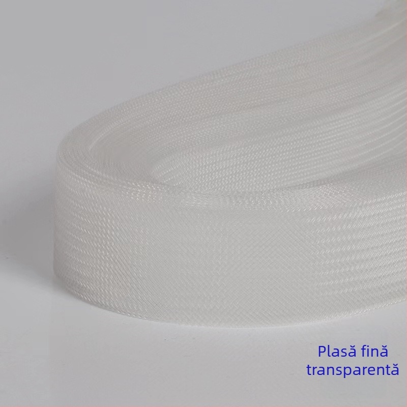 Plasă elastică cu structură în formă de os de pește — filament poliester, Hengyi, pentru haine și accesorii