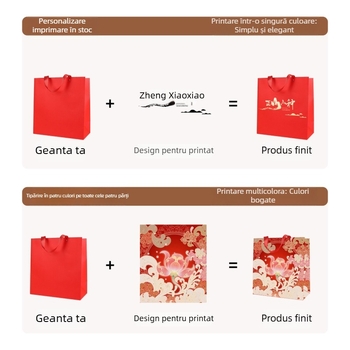 Geantă cadou festivă, cu nituri întărite și design gravat; carton; posibilitatea imprimării logo-ului; personalizabil; modelul 007