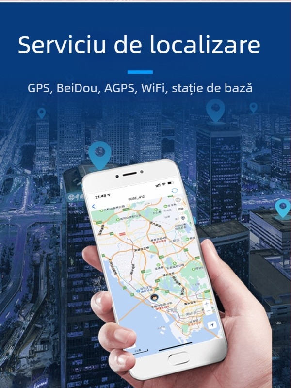 Locator GPS pentru animale de companie în timp real pentru pisici și câini – anti-pierdere