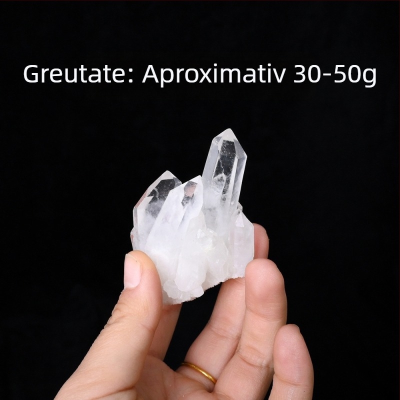 Decorațiune de birou cu cluster de cristale în stilul chinezesc nou