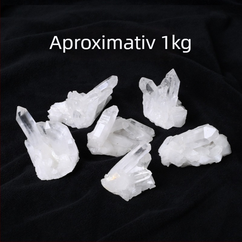 Decorațiune de birou cu cluster de cristale în stilul chinezesc nou