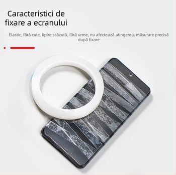 Bandă de fixare a ecranelor pentru telefoane și tablete – Reparație a ecranelor deformate, bandă de fixare a ramei din spate (Material de bază: PET; Grosime: 0,055 mm; Sistem de adeziv: acrilic; Miez: cauciuc; Viscozitate: mare)