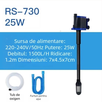 Shengrui pompă submersibilă pentru apă de acvariu — verticală, design cu mai multe niveluri, pomparea apei pentru oxigenare
