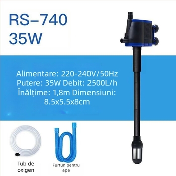 Shengrui pompă submersibilă pentru apă de acvariu — verticală, design cu mai multe niveluri, pomparea apei pentru oxigenare