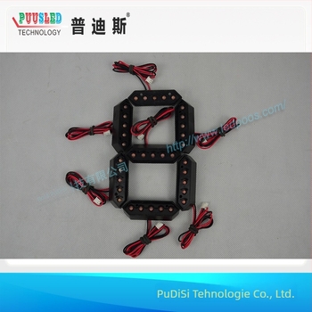 Segment LED digital impermeabil pentru stilou – Montaj încastrat, Afișaj static monocrom, Personalizare disponibilă, Alimentare 110–220V AC / 12V DC