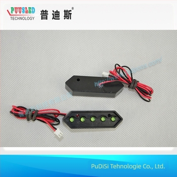 Segment LED digital impermeabil pentru stilou – Montaj încastrat, Afișaj static monocrom, Personalizare disponibilă, Alimentare 110–220V AC / 12V DC