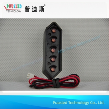 Segment LED digital impermeabil pentru stilou – Montaj încastrat, Afișaj static monocrom, Personalizare disponibilă, Alimentare 110–220V AC / 12V DC