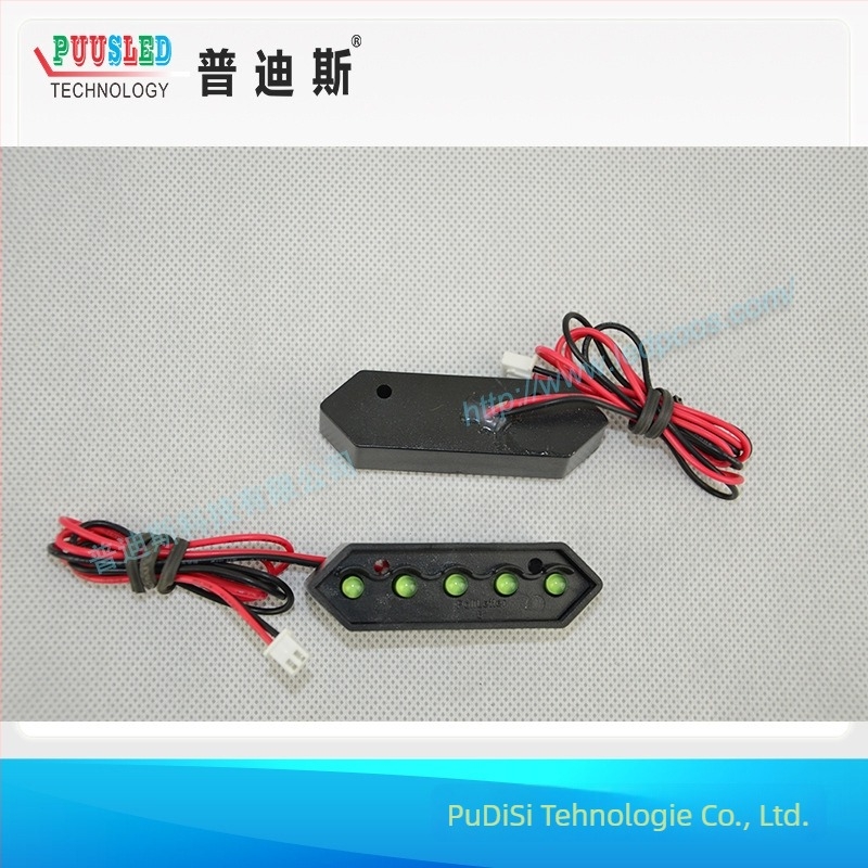 Segment LED digital impermeabil pentru stilou – Montaj încastrat, Afișaj static monocrom, Personalizare disponibilă, Alimentare 110–220V AC / 12V DC