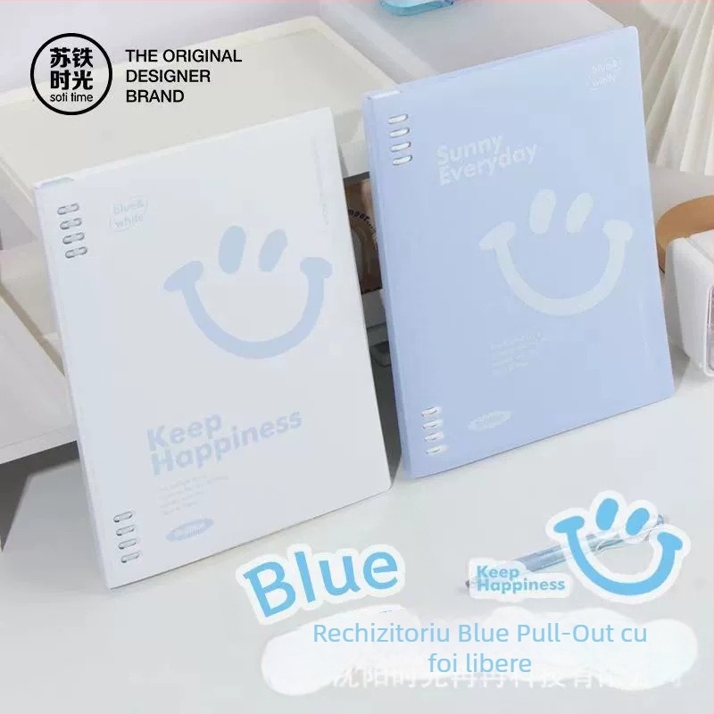 Cycad Time Caiet cu 26 găuri, 40 de pagini, pagini interioare PVC/PP, hârtie 80 g