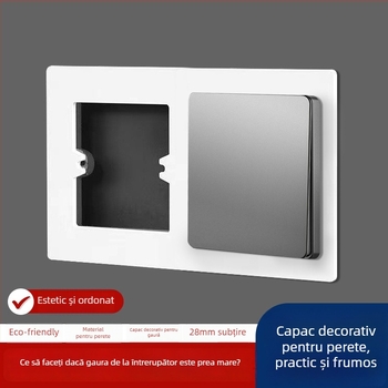 Meigelin Accesorii Prize — Garnitură decorativă pentru cutia de joasă tensiune Type 86, montată pe perete, pentru acoperirea rosturilor