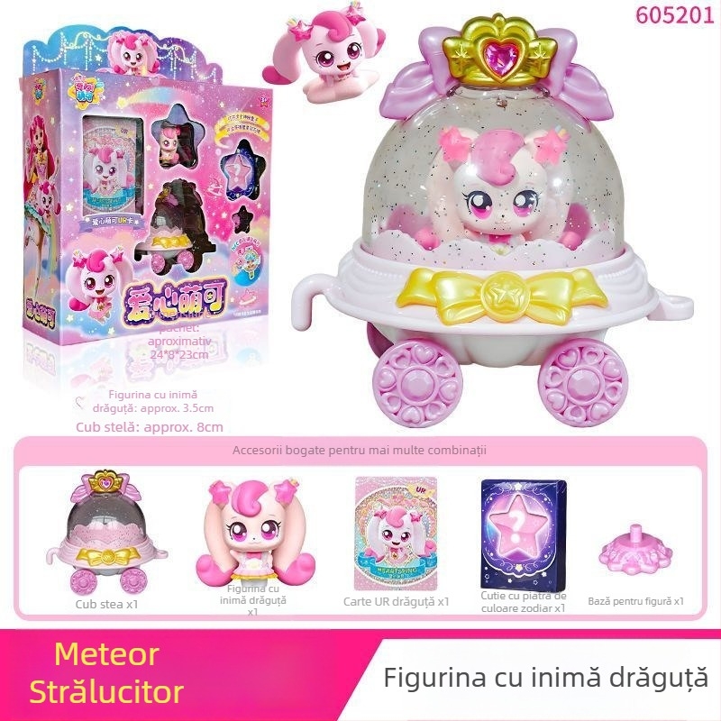 Păpușă vorbitoare interactivă cu iluminare și sunet pentru copii 7–14 ani • Material: Plastic/Cauciuc • Dezvoltare: emoții, percepție vizuală, coordonare mână-ochi