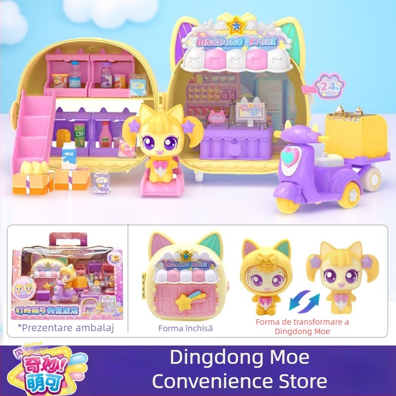 Păpușă vorbitoare interactivă cu iluminare și sunet pentru copii 7–14 ani • Material: Plastic/Cauciuc • Dezvoltare: emoții, percepție vizuală, coordonare mână-ochi