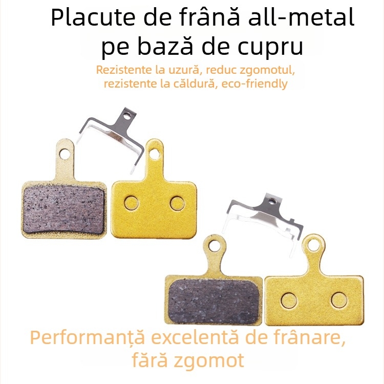 Plăcuțe de frână pentru bicicletă de munte, frânare mecanică, modele variate