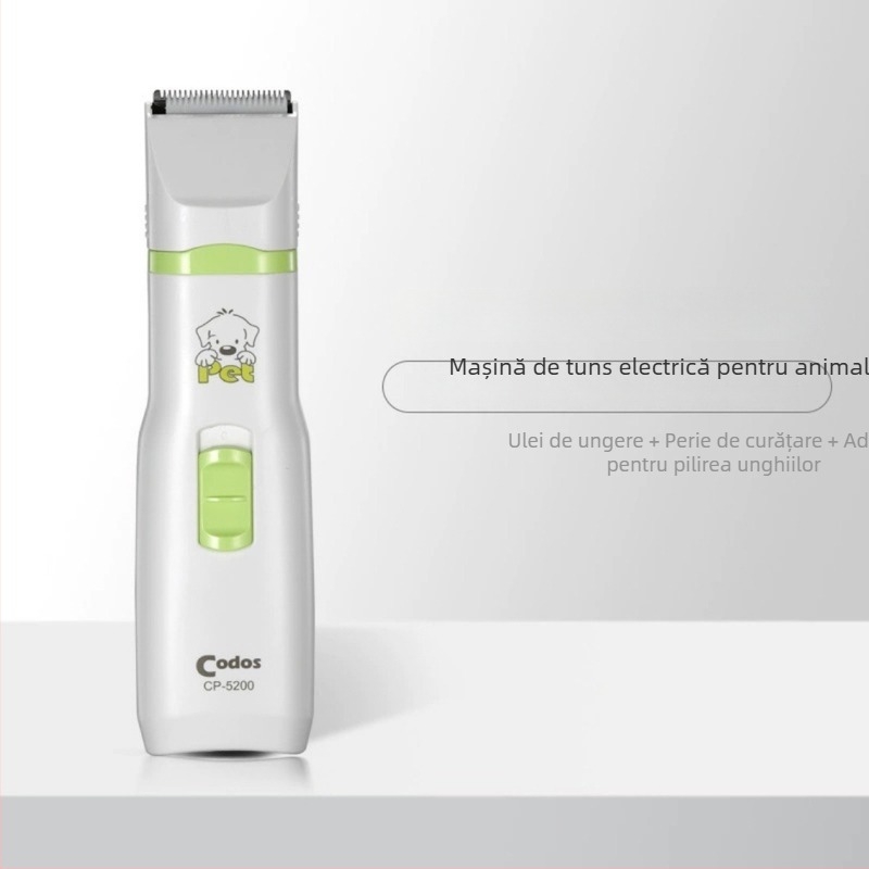 CP5200 Pilă electrică pentru unghii animale de companie și tuns păr pentru câini