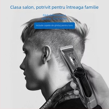 HC5350 Mașină de tuns păr, lamă ceramică, motor brushless, wireless, impermeabilă, cap de tăiere lavabil detașabil