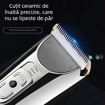 HC5350 Mașină de tuns păr, lamă ceramică, motor brushless, wireless, impermeabilă, cap de tăiere lavabil detașabil