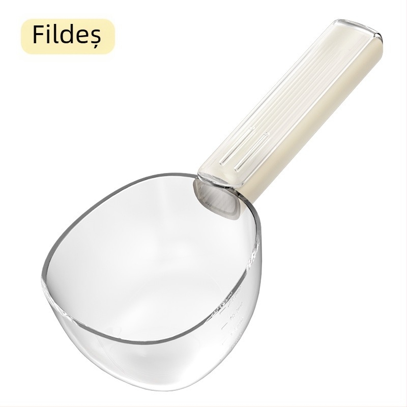 Lingură din plastic pentru hrană de animale de companie pentru pisici și câini, cu clips, măsurare - Brand Pidge, cutie cu 240 de bucăți