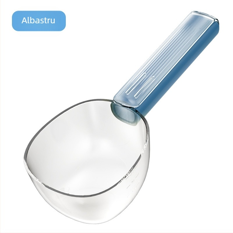 Lingură din plastic pentru hrană de animale de companie pentru pisici și câini, cu clips, măsurare - Brand Pidge, cutie cu 240 de bucăți