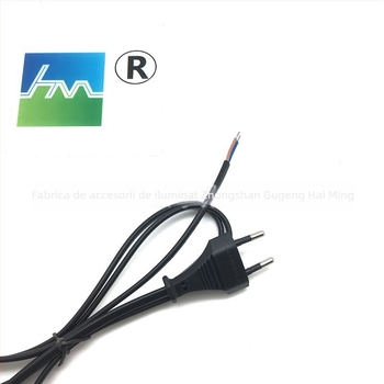 Cablu de încălzire pentru lampă pentru reptile – HM, izolație PVC, 2×0,5 mm², cablu de alimentare, rezistență 0,01 Ω