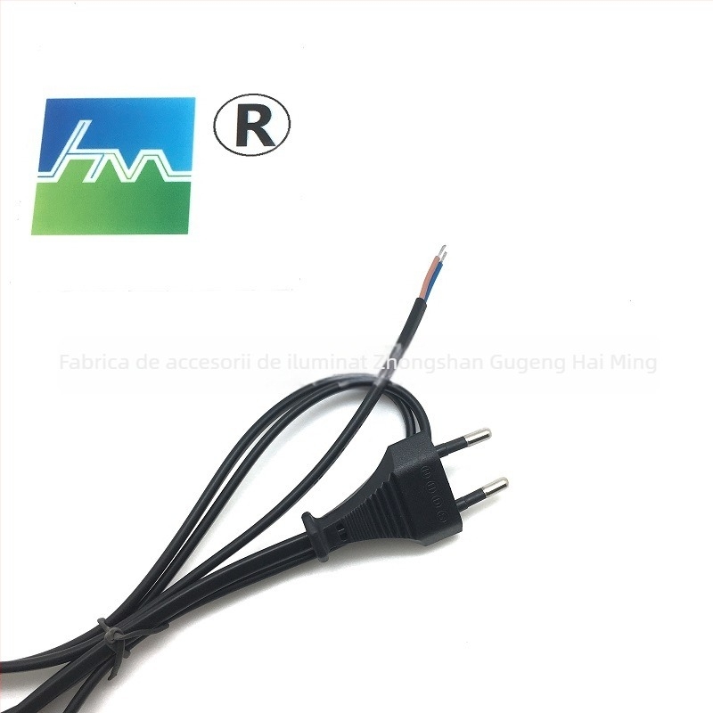 Cablu de încălzire pentru lampă pentru reptile – HM, izolație PVC, 2×0,5 mm², cablu de alimentare, rezistență 0,01 Ω