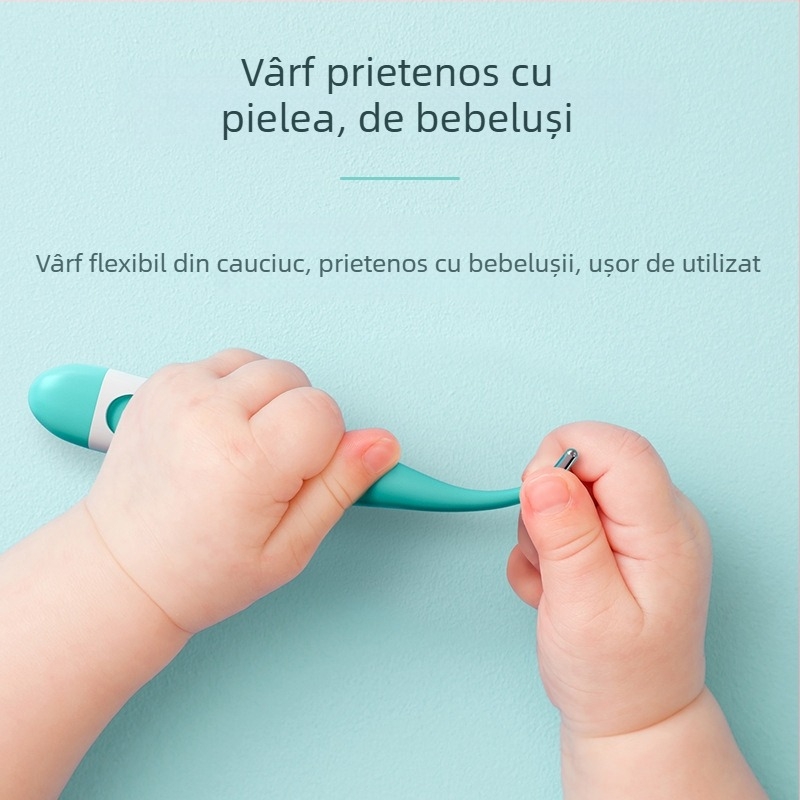 Termometru electronic Haishi Hainuo pentru uz casnic — măsurare precisă subraț și în cavitatea bucală, citire rapidă.