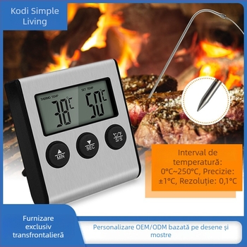 Termometru de bucătărie Cody's simple home, precizie 1°C, 100 bucăți în cutie