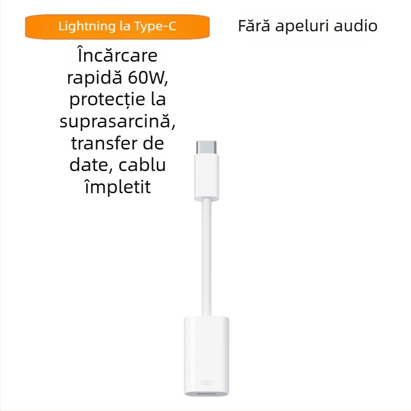 Adaptor pentru căști, model 15, compatibil cu seria Apple 15