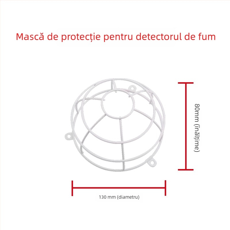 Detector de fum pentru camioane RA-103WX, 5V, detecție 360°, wireless, rază 50 m