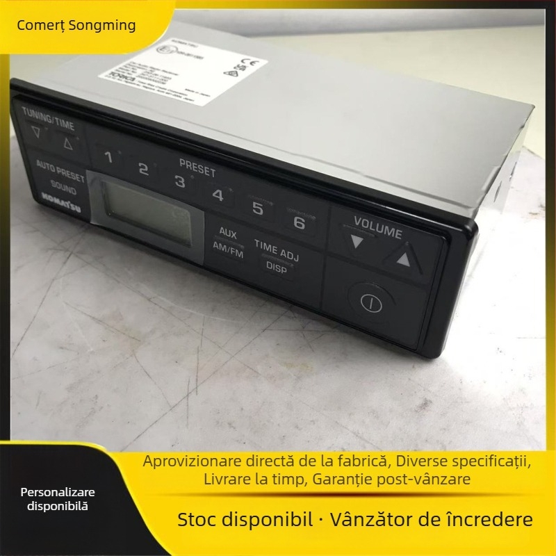 Ansamblu radio pentru cabina PC210/PC490, cod 2A5-06-11933, Song Ming