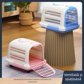 Geantă de transport pentru pisici, portabilă și respirabilă, carcasă dură PP, brand CUUKIEE