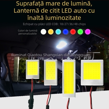 Lumină LED pentru plafon - COB placă DC10-30V-W; 9-30V, 1.7W, 163 lm, substrat din aluminiu