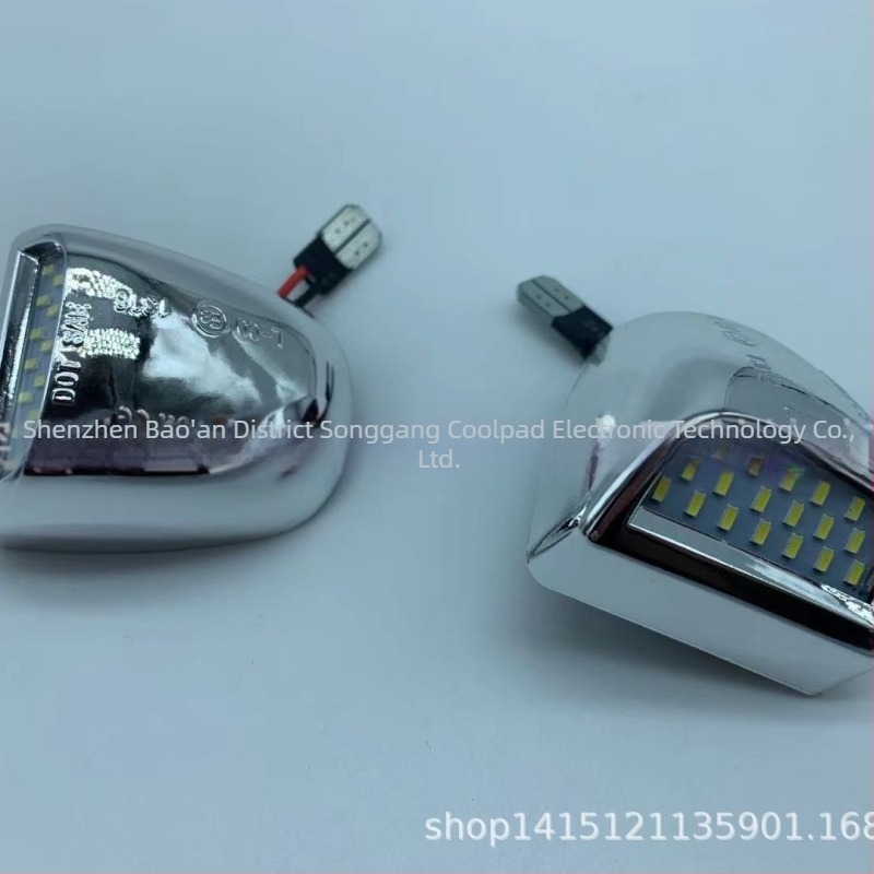 Lampă pentru număr Chevrolet/GMC pickup Silverado Avalanche, LED, 12V, 3W, 50000h, 6500K