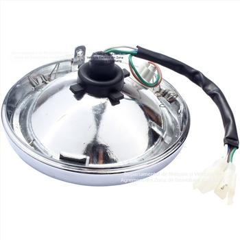 Capac frontal de far pentru Honda Z50 Monkey Mini Trail 72-78 (fier; halogen; 35W; Z50; personalizare disponibilă)