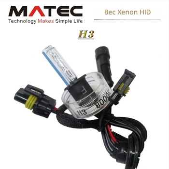 Far HID Xenon pentru automobil 9005/HB3/H10, fascicul înalt/joasă, 35/55W, 12/24V