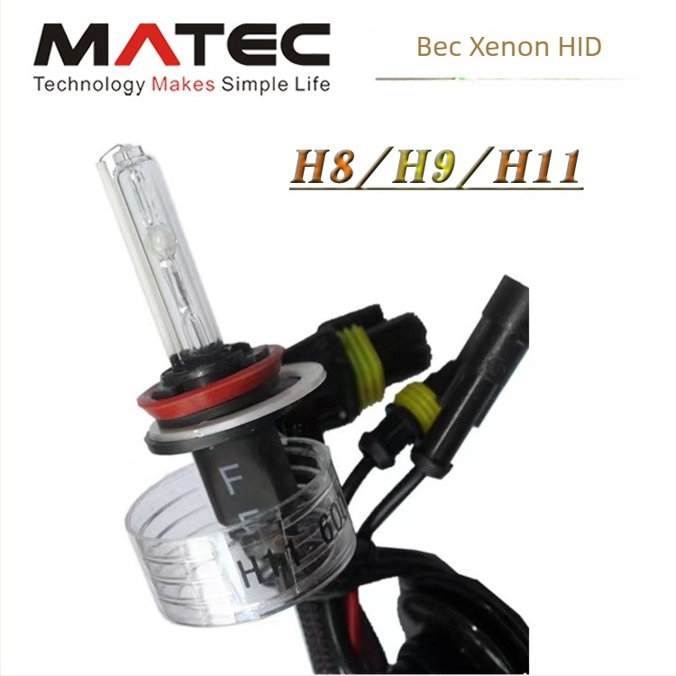 Far HID Xenon pentru automobil 9005/HB3/H10, fascicul înalt/joasă, 35/55W, 12/24V