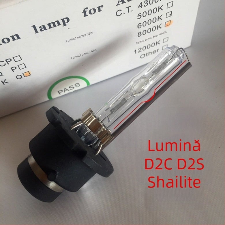 Lampa Xenon HID pentru D2S/D2C (model D2) – 12V, 35W, durată de viață 15000 h