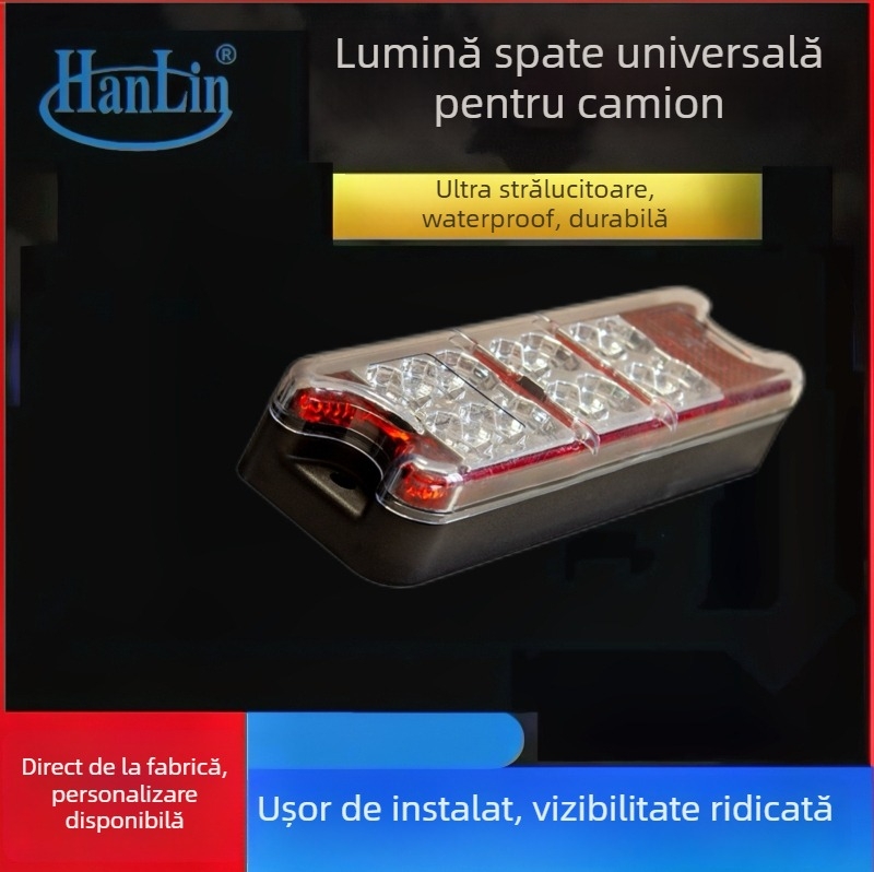 Lampă spate pentru stivuitor, LED universal, compatibilă cu Hella No. 005, 24 V, durată de viață 50.000 ore