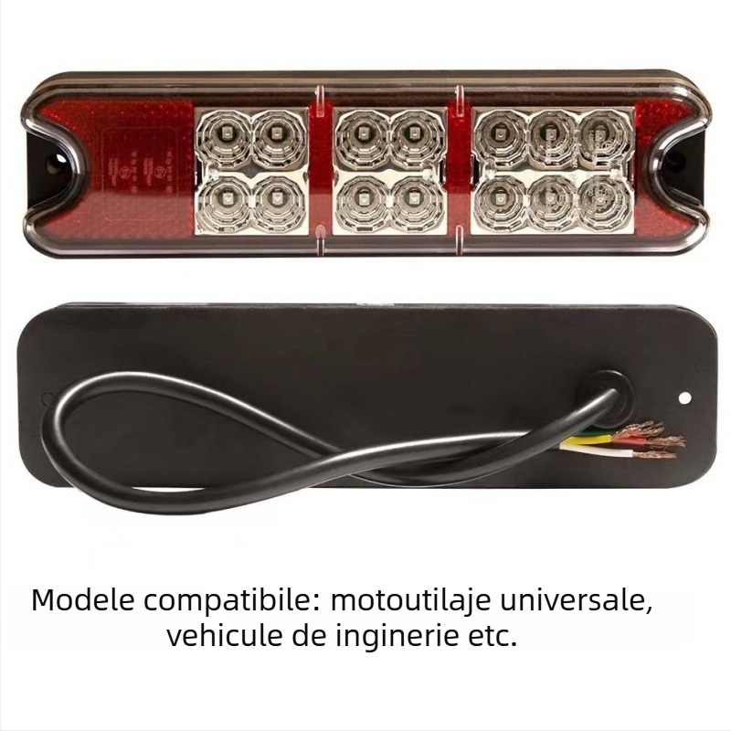 Lampă spate pentru stivuitor, LED universal, compatibilă cu Hella No. 005, 24 V, durată de viață 50.000 ore