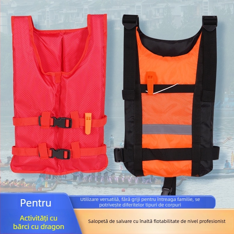Vestă de salvare pentru adulți, profesională, cu plutabilitate mare, pentru dragon boat, caiac și paddle board — Peihao