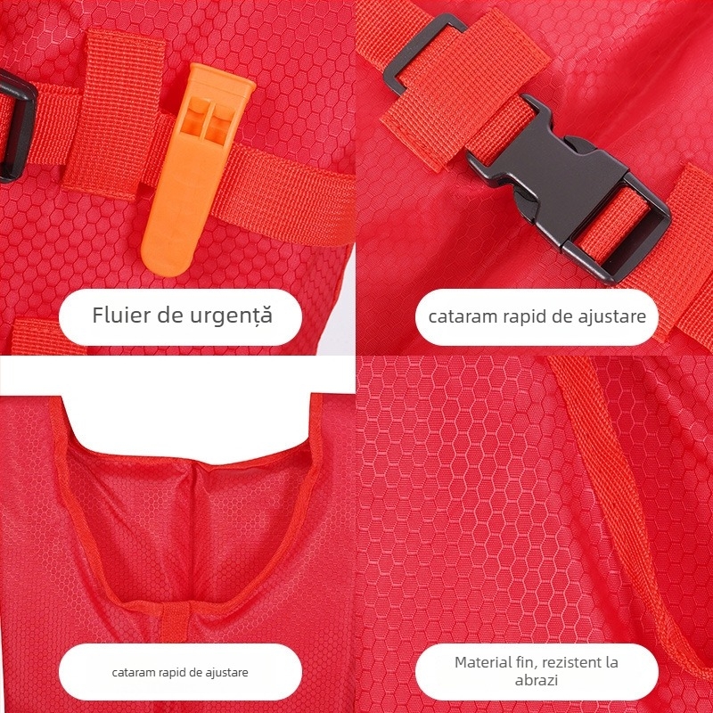 Vestă de salvare pentru adulți, profesională, cu plutabilitate mare, pentru dragon boat, caiac și paddle board — Peihao