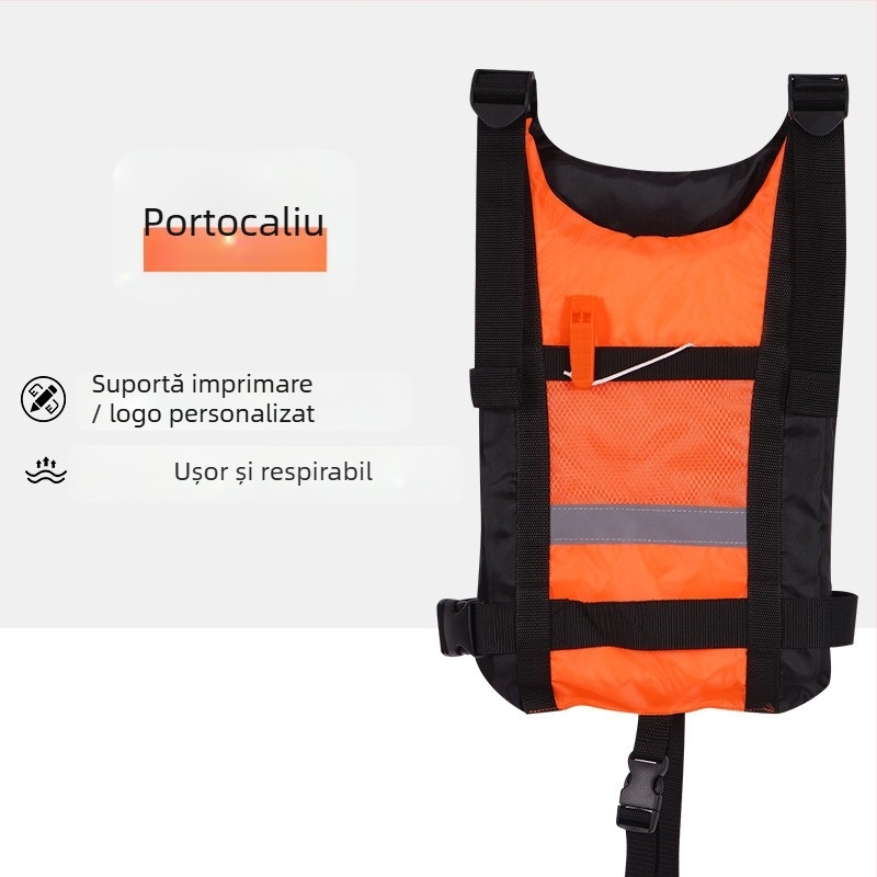Vestă de salvare pentru adulți, profesională, cu plutabilitate mare, pentru dragon boat, caiac și paddle board — Peihao