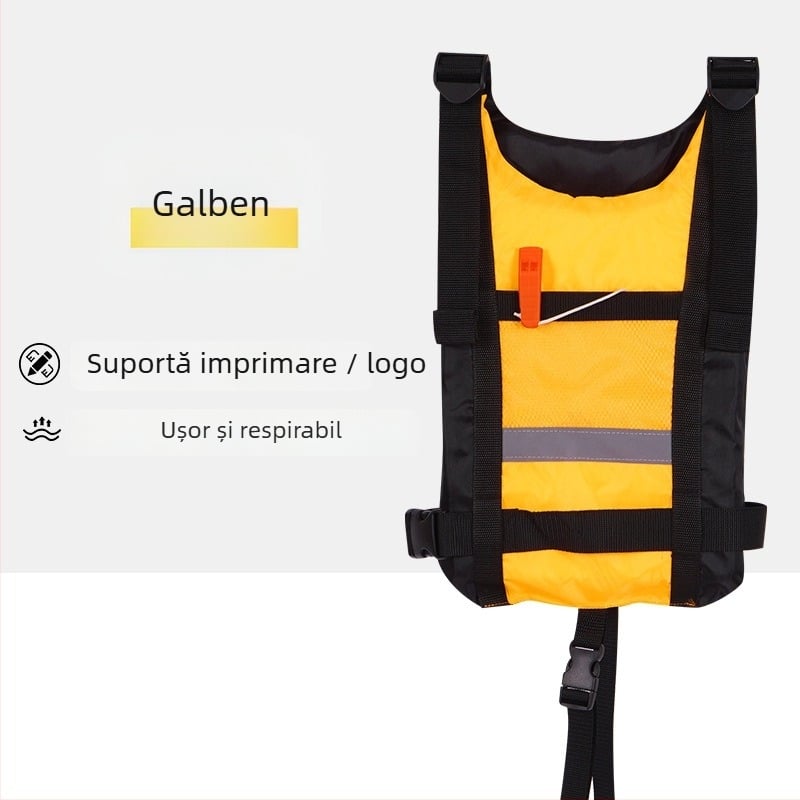 Vestă de salvare pentru adulți, profesională, cu plutabilitate mare, pentru dragon boat, caiac și paddle board — Peihao