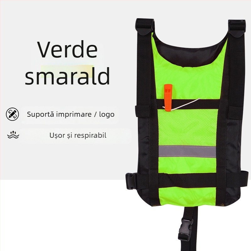 Vestă de salvare pentru adulți, profesională, cu plutabilitate mare, pentru dragon boat, caiac și paddle board — Peihao