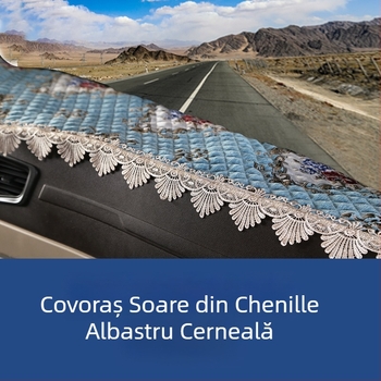 Covor pentru banc de lucru din chenille, protecție la lumină, anti-derapant, pentru toate anotimpurile